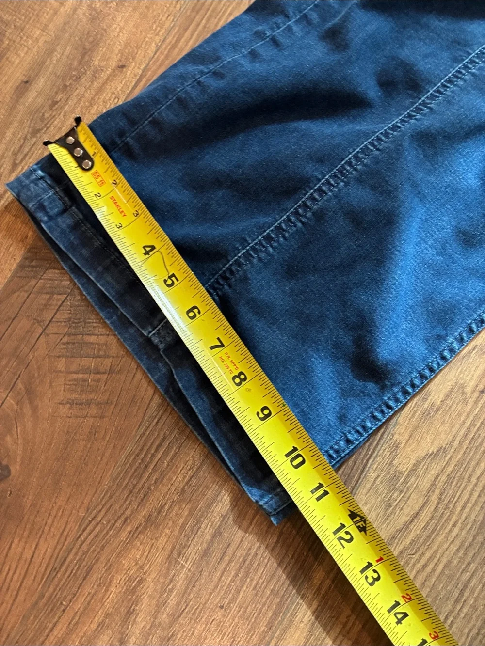 Free People Libre High Rise Wide Leg Jeans — Dark Blue Denim